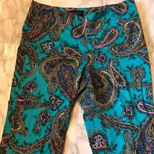 Talbots cropped dressy capris